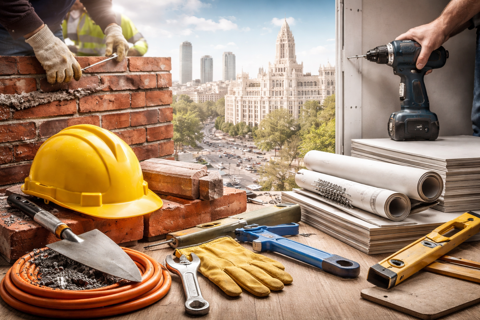 albañilería y reformas en Madrid